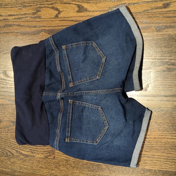 Motherhood Maternity Denim Shorts - Small - Picture 3 of 5